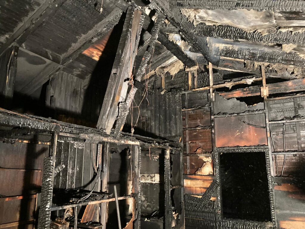 Incendio In Unabitazione A Nus 2