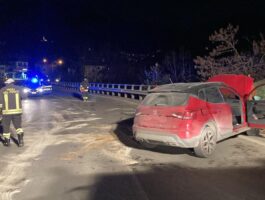 Incidente stradale a Villeneuve