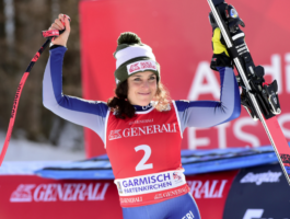 CM Sci alpino: Federica Brignone vince l\'argento nel Gigante di Méribel