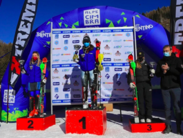 Sci di discesa: Giorgia Collomb vince l\'AlpeCimbra Fis Children Cup