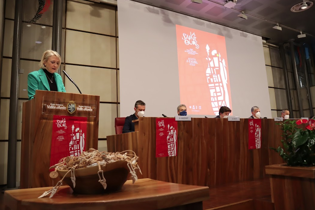 La conferenza stampa di presentazione della Fiera di Sant'Orso 2022