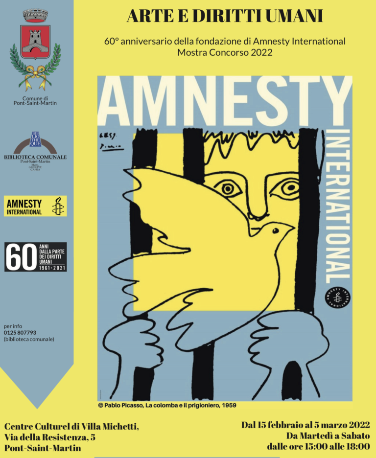 Arte e diritti umani: una mostra concorso con Amnesty International