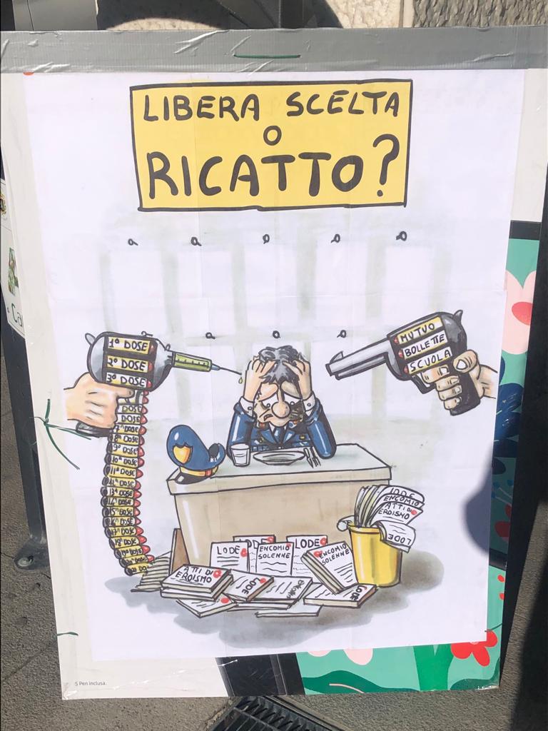 Continua la protesta contro le regole Covid