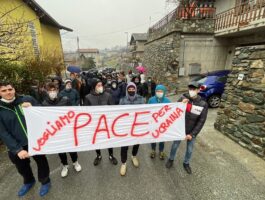 Istituto Don Bosco di Châtillon: un giuramento e una marcia per la pace