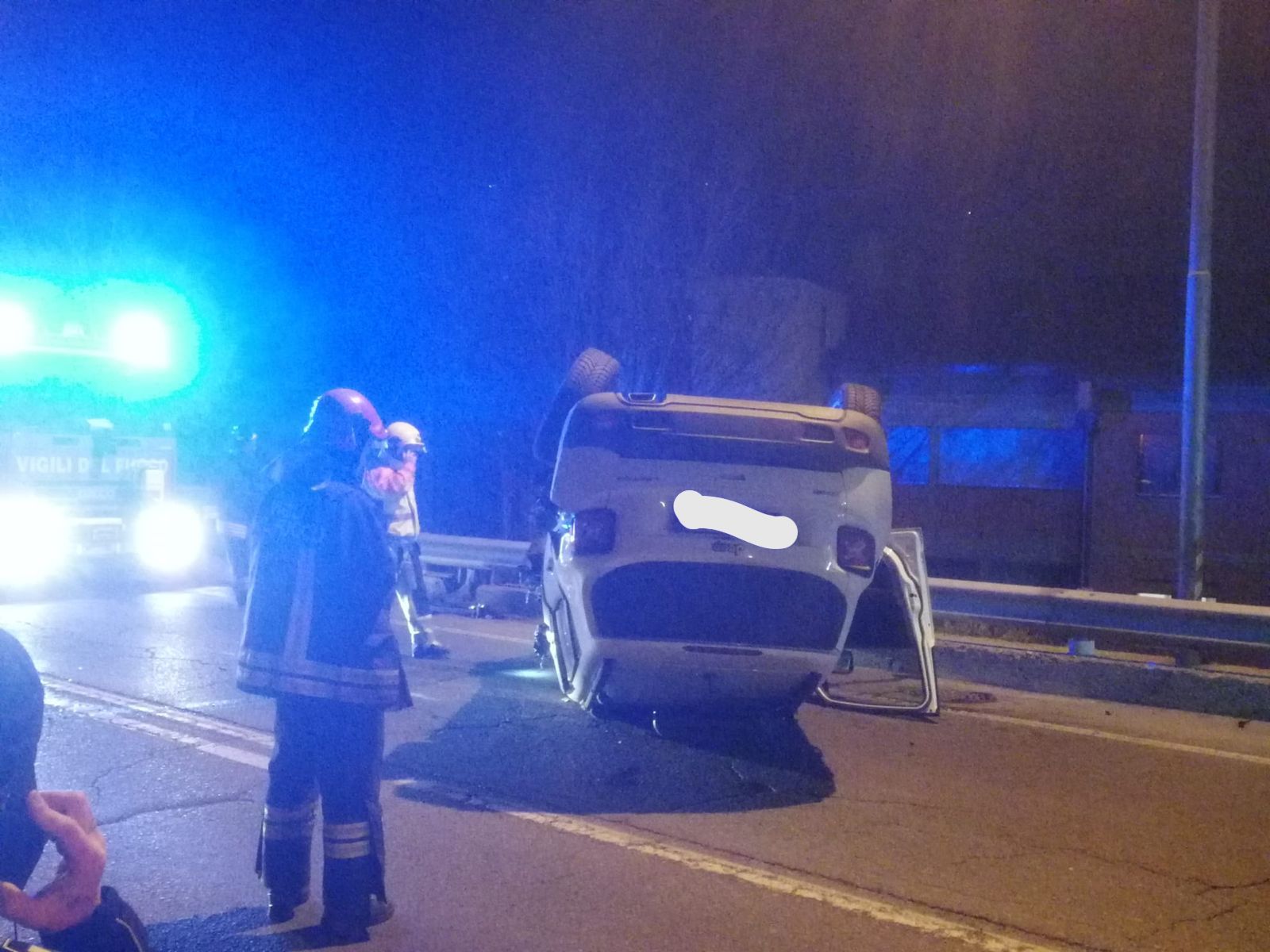 Incidente stradale in via Roma