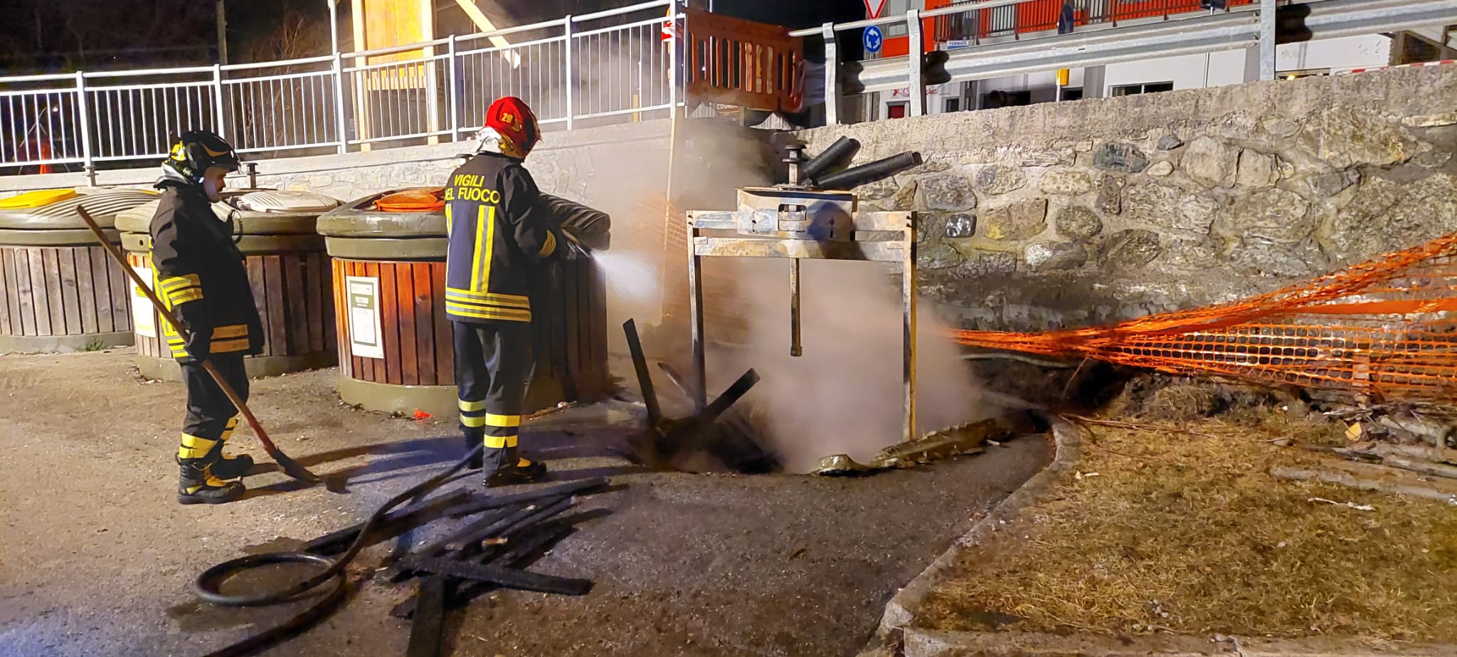 Due interventi dei Vigili del fuoco