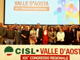 Cisl VdA: Jean Dondeynaz confermato segretario generale