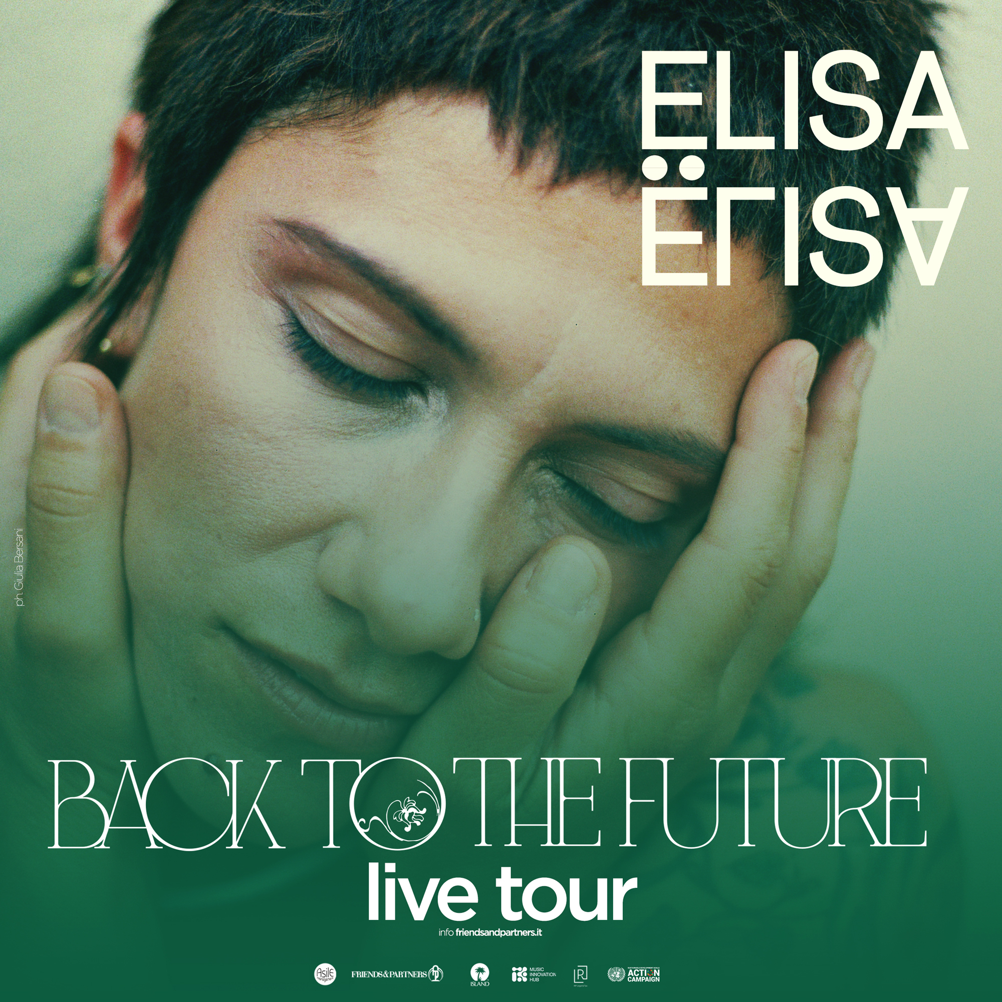 Elisa in tour al Forte di Bard