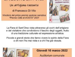 Francesco Di Vito presenta il libro La fiera di Sant\'Orso. Un artigiano racconta