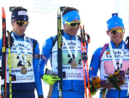 Biathlon: bronzo per Nicolò Bétemps e il suo team ai Campionati mondiali Giovani