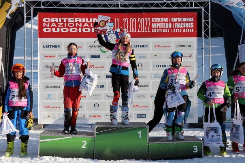 Sci di discesa: secondo posto per Alyssa Borroni a Vipiteno