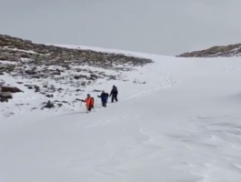 Tre alpinisti recuperati sul Monte Rosa