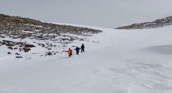 Tre alpinisti recuperati sul Monte Rosa