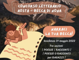 A Charvensod, ritorna un concorso dedicato alla scrittura