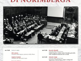 Conferenza Il processo di Norimberga