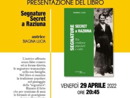 Presentazione del libro Segnature Secret a Raziuna, di Lucia Biagina