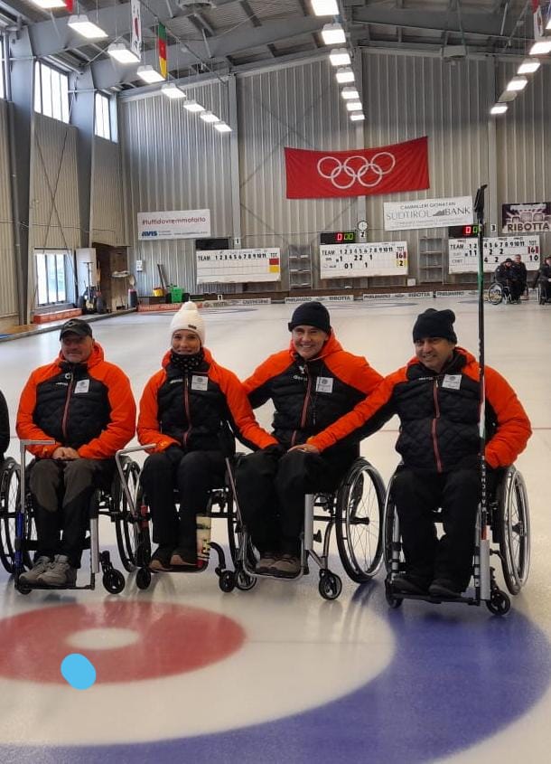 Wheelchair curling: Disval campione d\'Italia