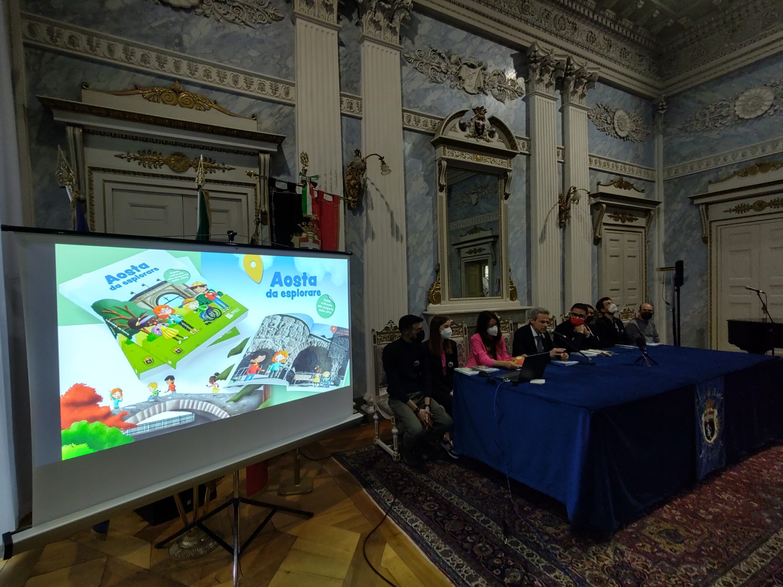 Presentazione della guida Aosta da esplorare