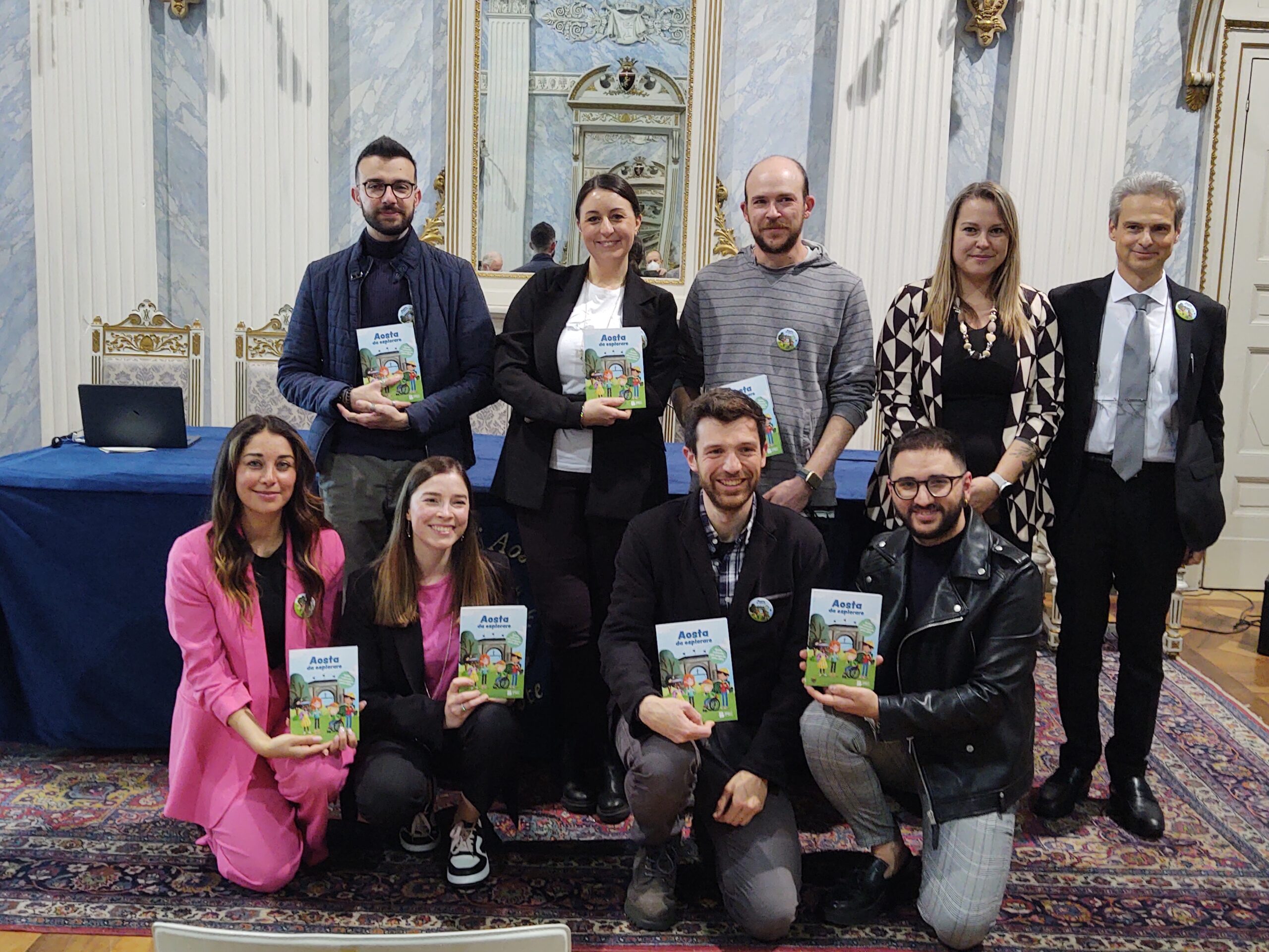 Presentazione della guida Aosta da esplorare