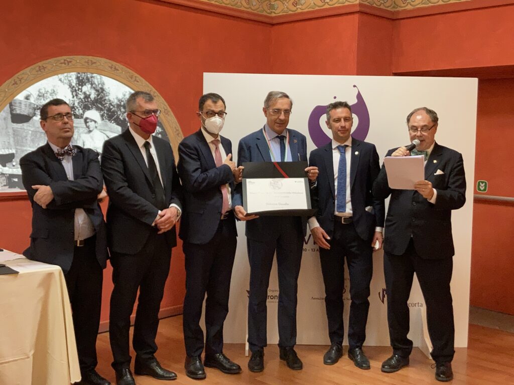La premiazione di Roberto Gaudio