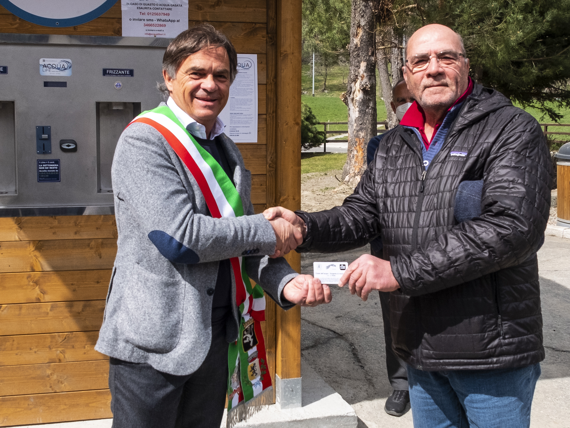 Inaugurazione Casa Acqua Courmayeur 22 Aprile 12