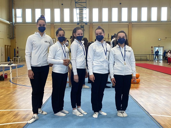 Luana Lombardo, Lucy Chiara Ferrando, Ilaria Ciervo, Alessia La Spina e Désirée Bieller