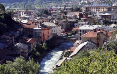 Una veduta di Verrès