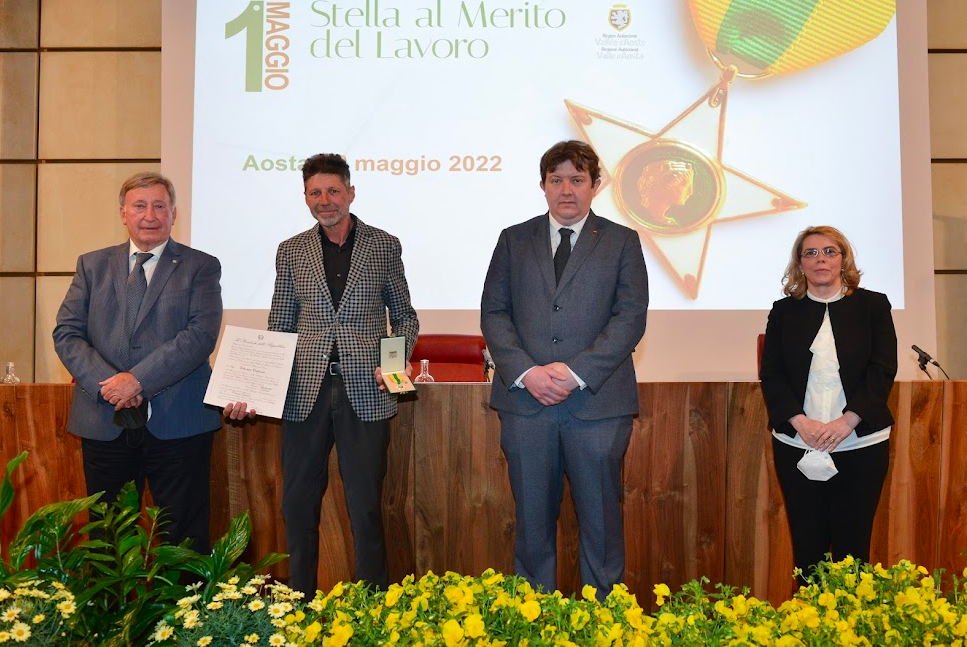 Ad Anna Nigra e Silvano Dalbard la Stella al Merito del Lavoro 2022