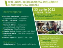 Ad Aosta, un incontro sull\'agricoltura sociale