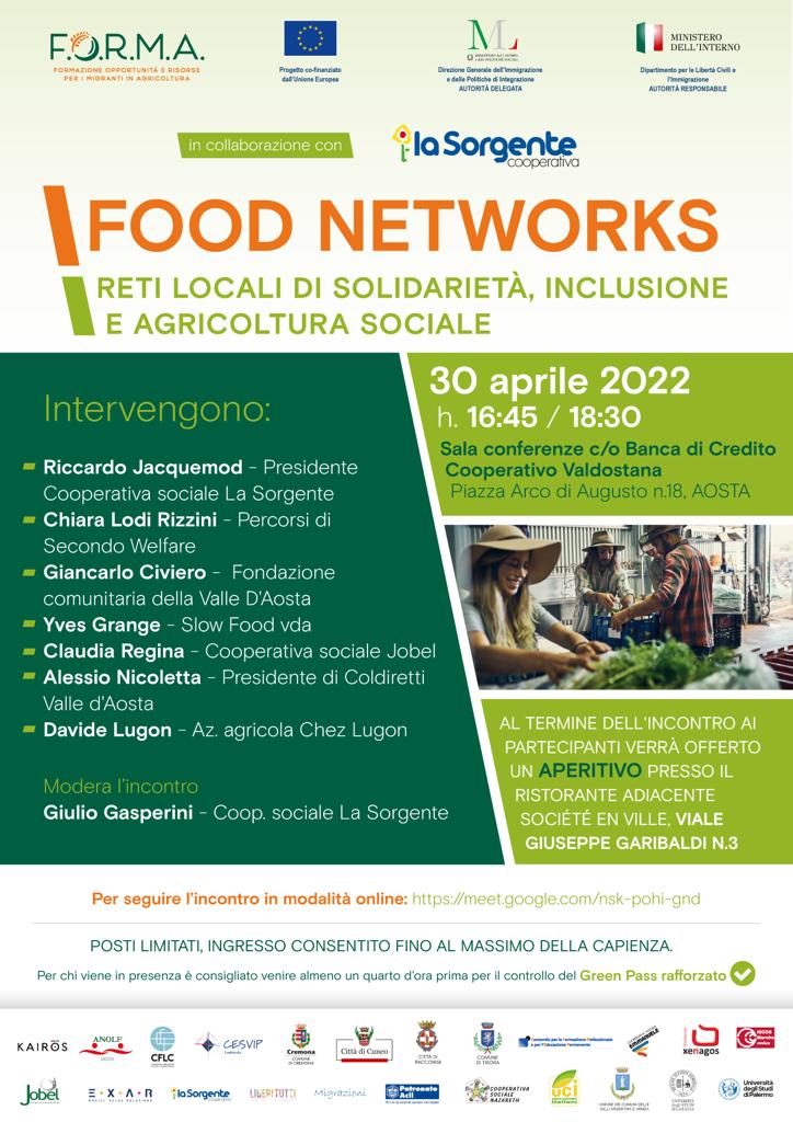 Ad Aosta, un incontro sull'agricoltura sociale
