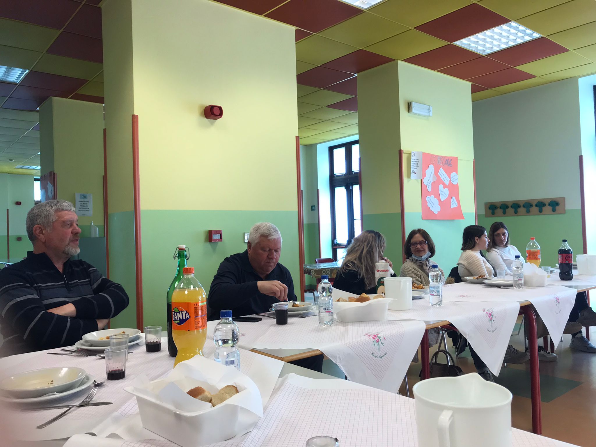 Pranzo con i rifugiati ucraini a Quart