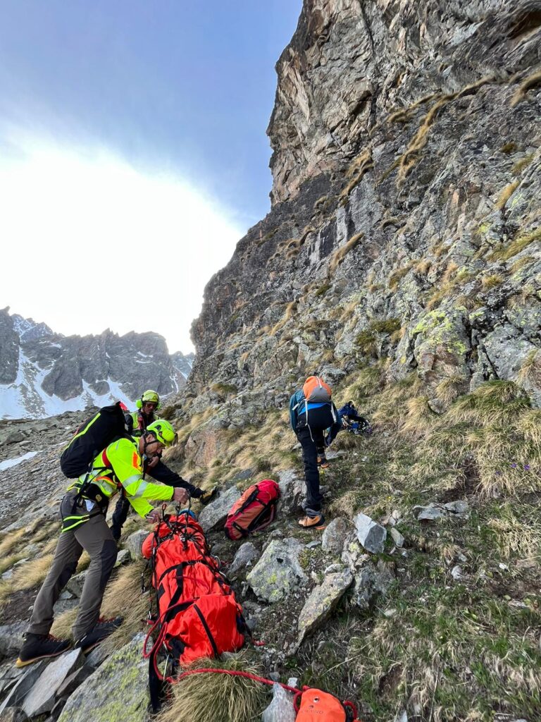 Alpinista cade sul Pilier Petey