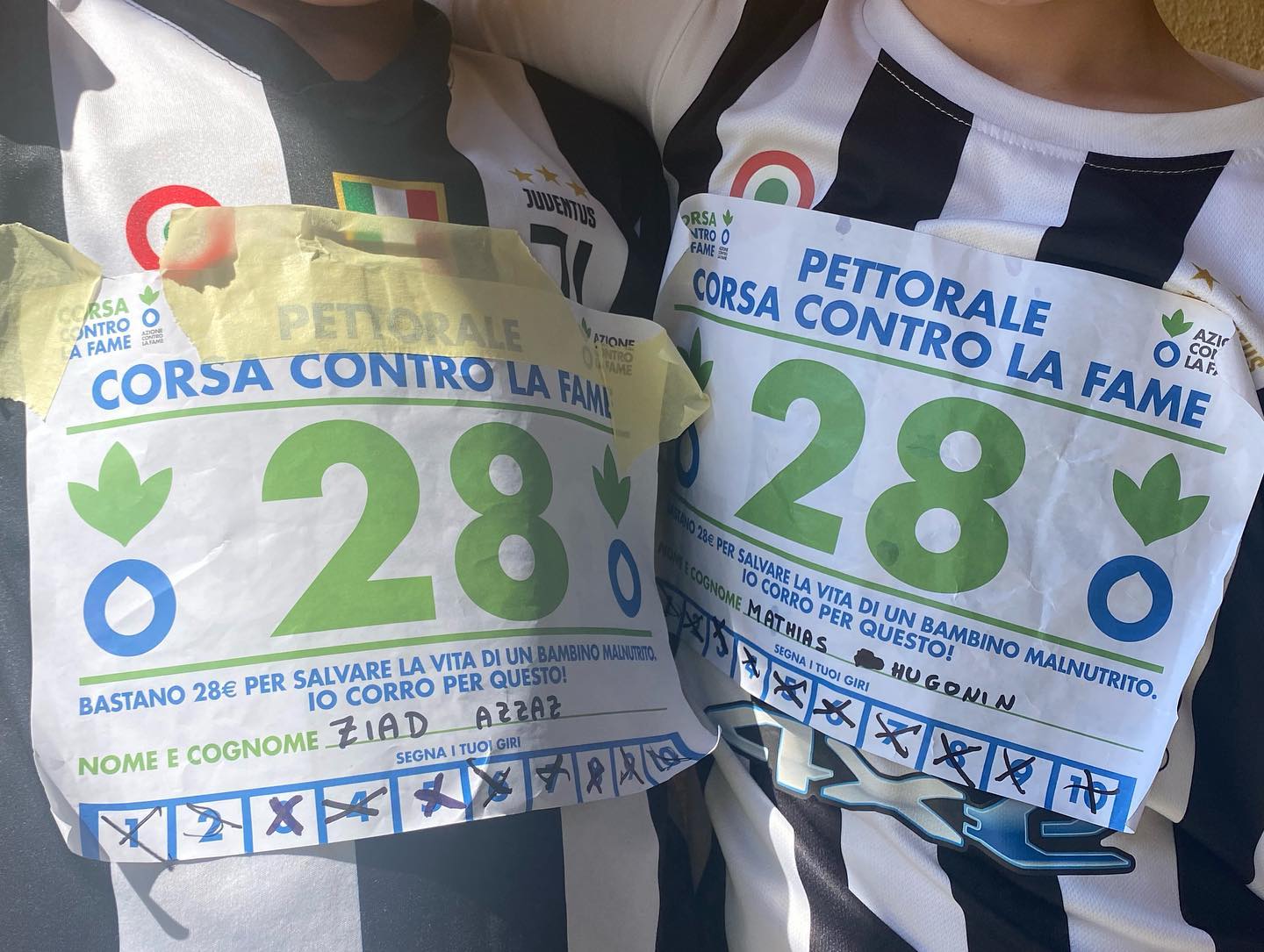 A Verrès, i bambini della scuola elementare hanno corso contro la fame