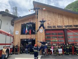 Valtournenche ha inaugurato la Caserma di Vigili del fuoco