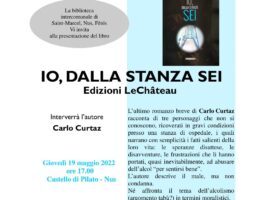 Presentazione del libro Io, dalla stanza sei, di Carlo Curtaz