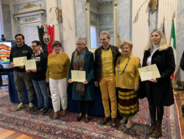 Aosta: premiati i vincitori di Un fior di città 2022