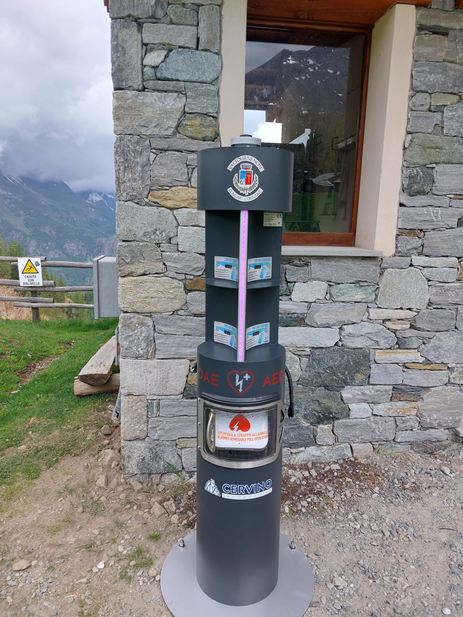 valtournenche-colonnina