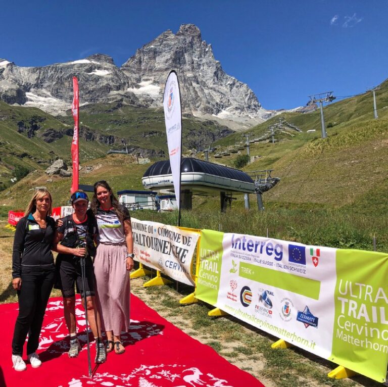 Claudia Stettler e Alessandro Ferrarotti vincono l'Ultra Trail Cervino Matterhorn 2022