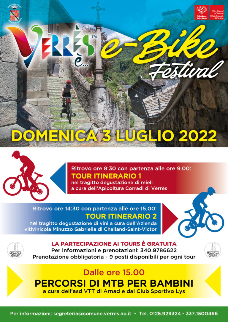 Verrès è... e-bike festival 2022