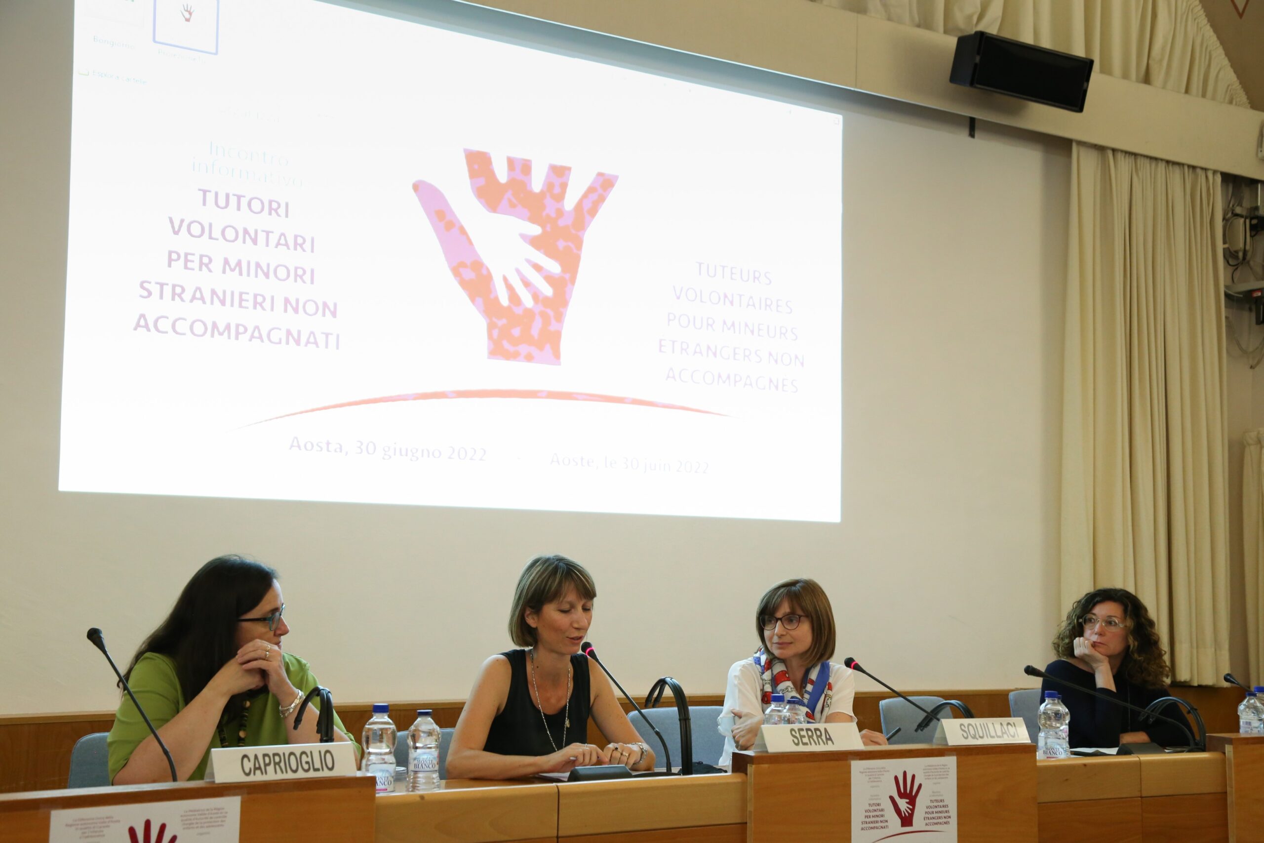 L'incontro informativo "Tutori volontari per minori stranieri non accompagnati" svoltosi giovedì 30 giugno 2022