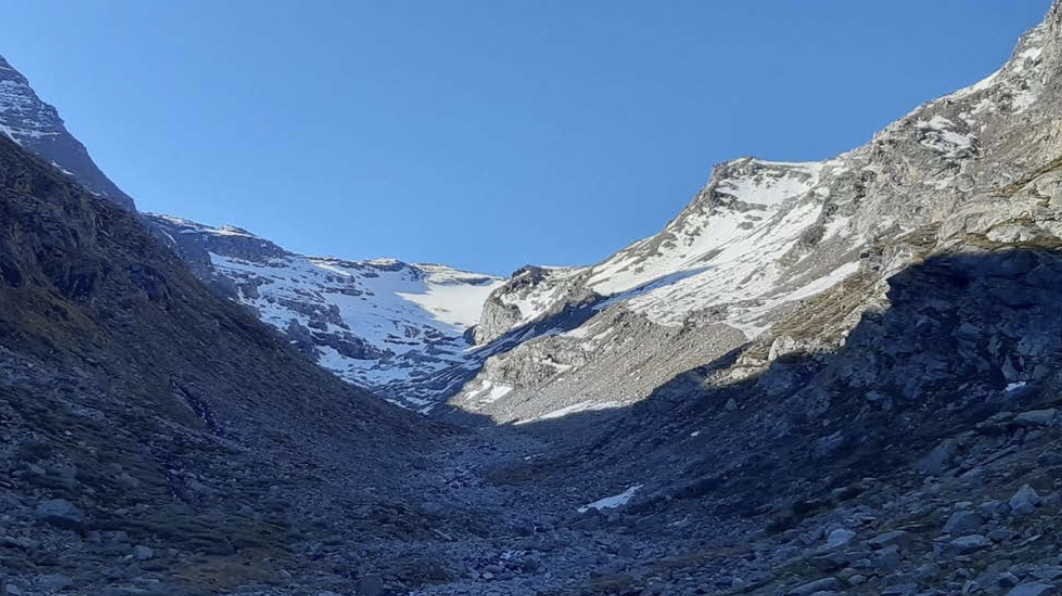 Cambiamenti climatici: scarsità di neve sui ghiacciai del Parco nazionale Gran Paradiso