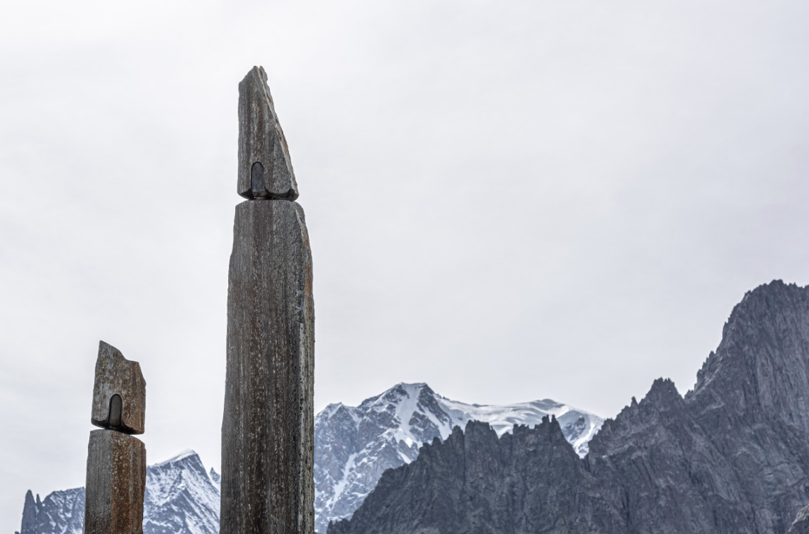 Un\'opera di Donato Savin al Pavillon