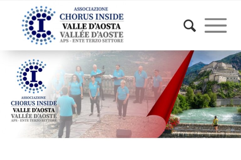 Online il sito di Chorus inside