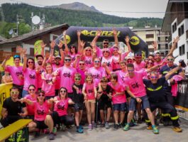 Al Torgnon Pink Trail 2022 raccolti 500 euro per l\'associazione Viola