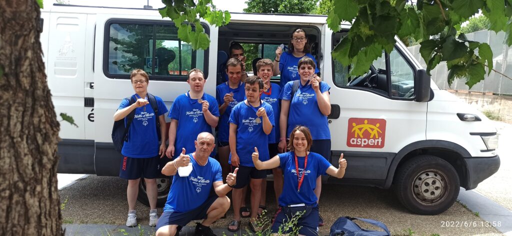 La squadra di nuoto dell'Ecole du Sport