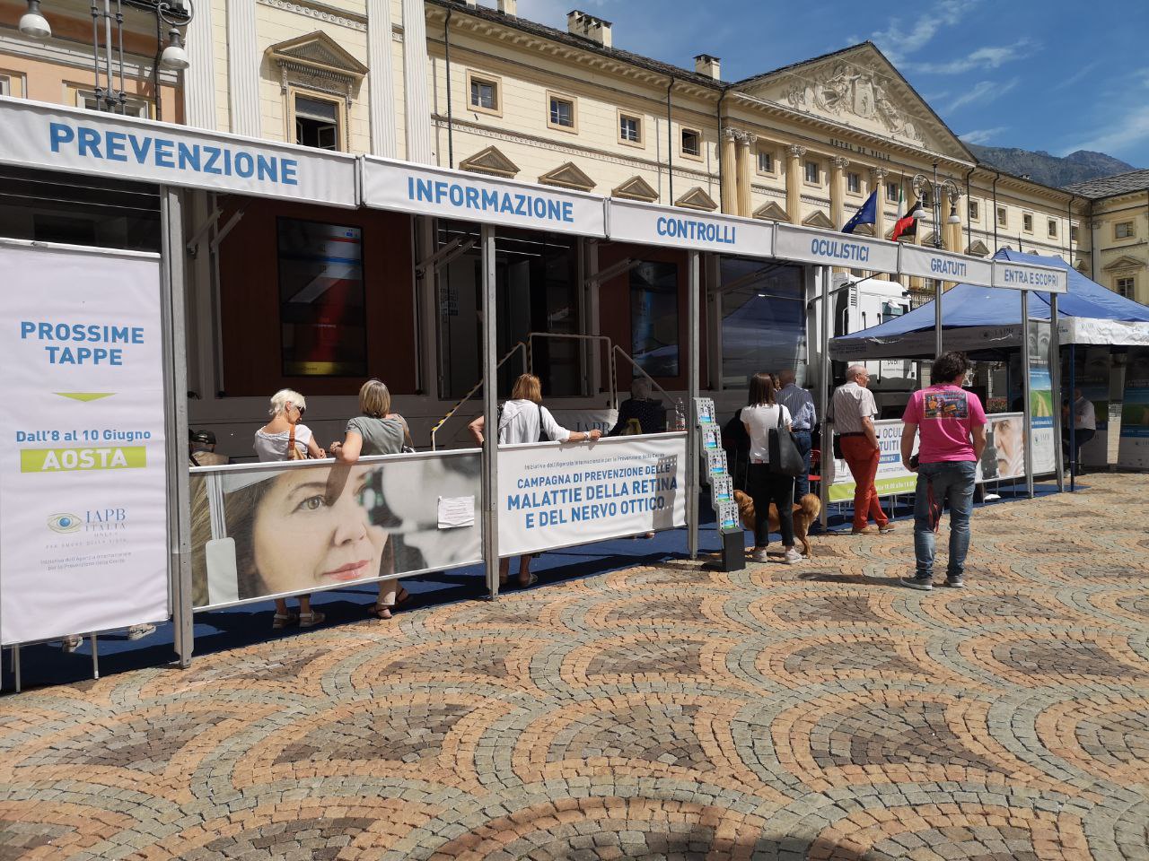 Ad Aosta, 3 giorni di prevenzione delle malattie della retina e del nervo ottico