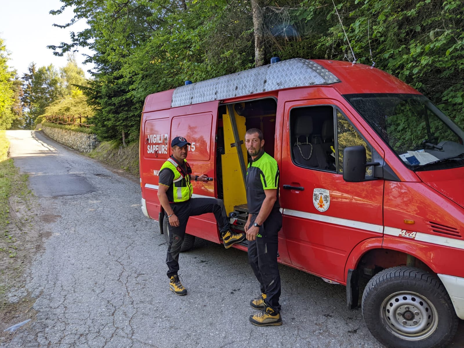 Escursionista in difficoltà a Charvensod
