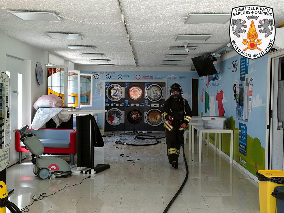 Principio d’incendio a Saint-Vincent