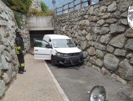 Tre incidenti autonomi ad Aosta, Antey e Donnas