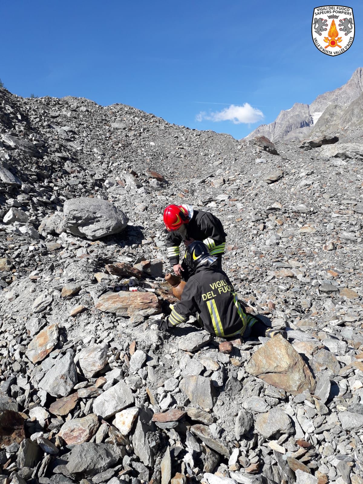Courmayeur: ritrovata una bombola degli anni ’50